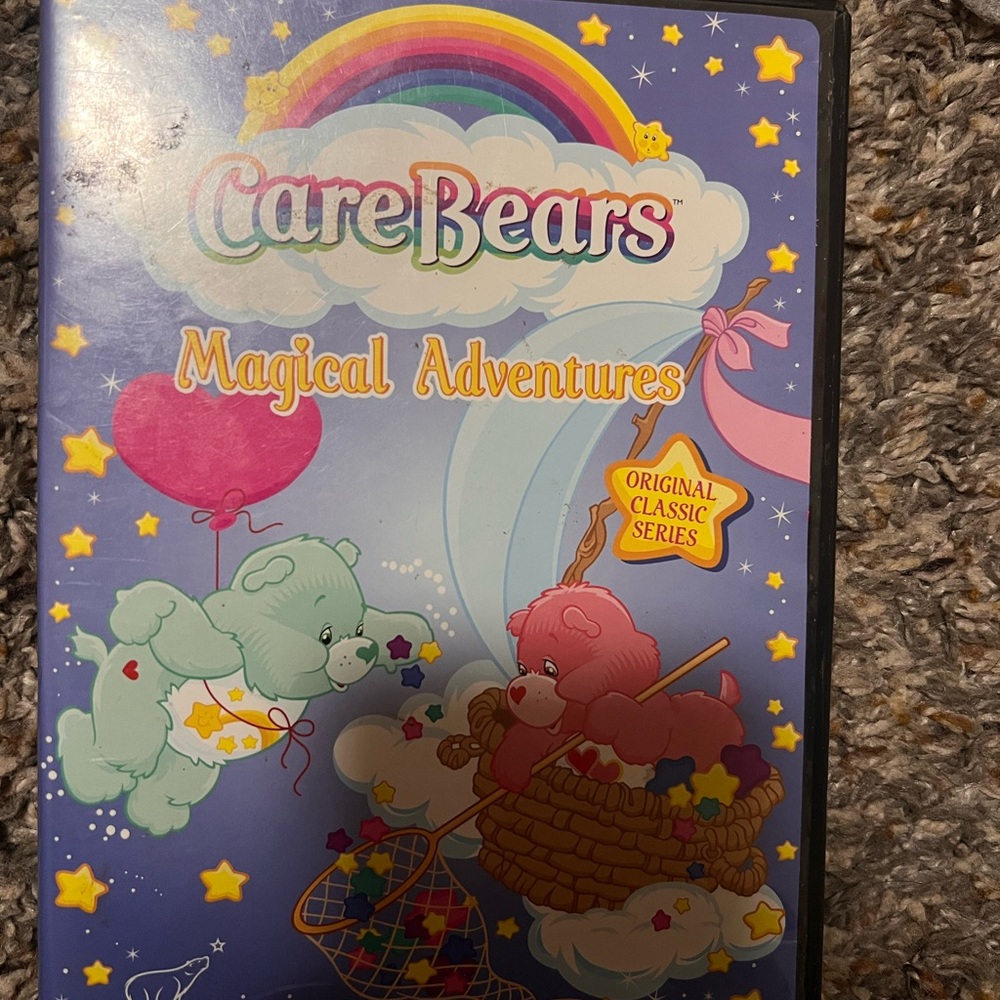 Care Bears Magical Adventures DVD — Purple, Pink, Green